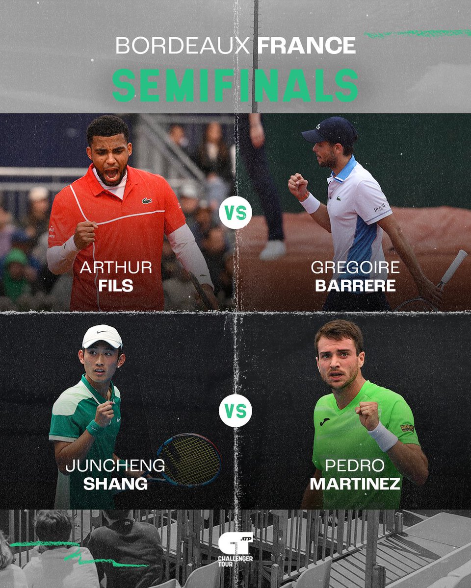 And then there were 4️⃣ 📍Bordeaux #ATPChallenger