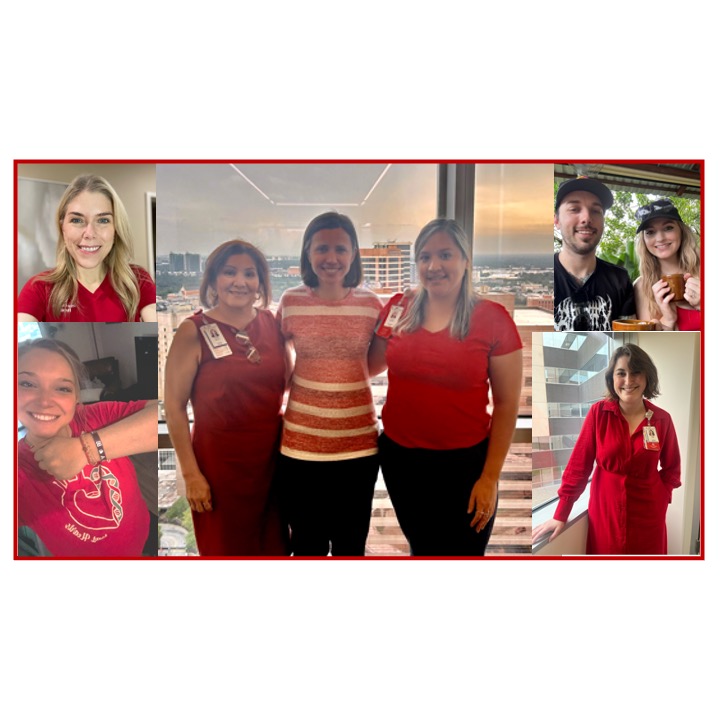 Today to increase awareness about Vascular EDS or VEDS, the most lethal form of EDS, we wear red for VEDS! We are always working to improve outcomes in these incredible families! #REDS4VEDS @DrKBSalc @TCHheartcenter @TCH_adultCHD @MarfanFdn @VEDSMovement @vEDSCollabo