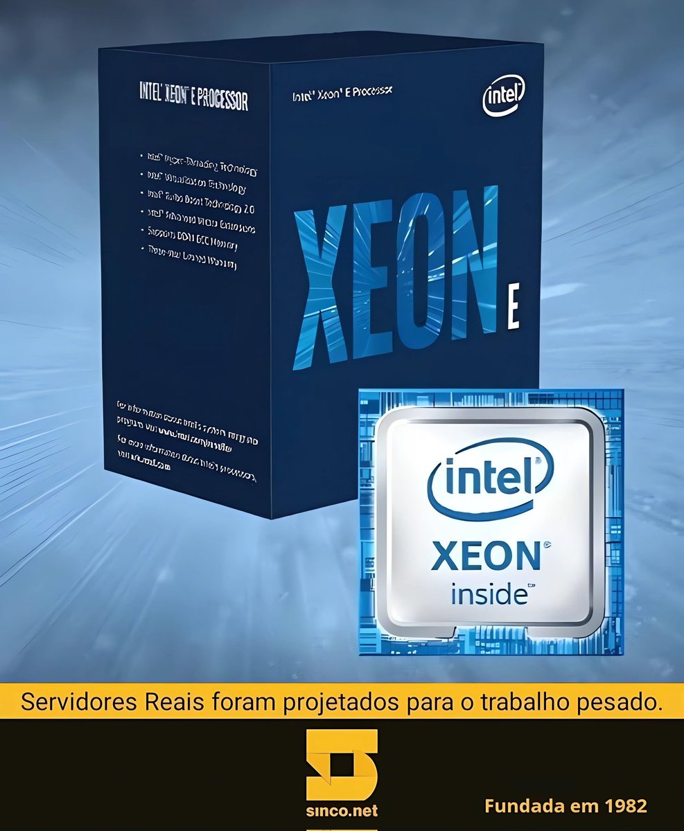 Aqui construímos #Servidores Reais!

Converse com quem está #Desde1982 entregando equipamentos #Intel #Xeon de alta #confiabilidade!
Sinco.net/E3

#Sinco #Tradição #Seagate #Kingston #DataCenter #StorageSolutionProvider #Informatica #SeagateSSP #IamIntel