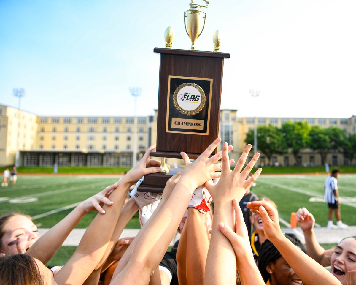 Our Girls Flag Football Championships are tomorrow! Join us from 12:30 - 5 PM at Carnegie Mellon University for FREE. All are welcome to come show their support! Learn more ➡️ bit.ly/4alHbhP