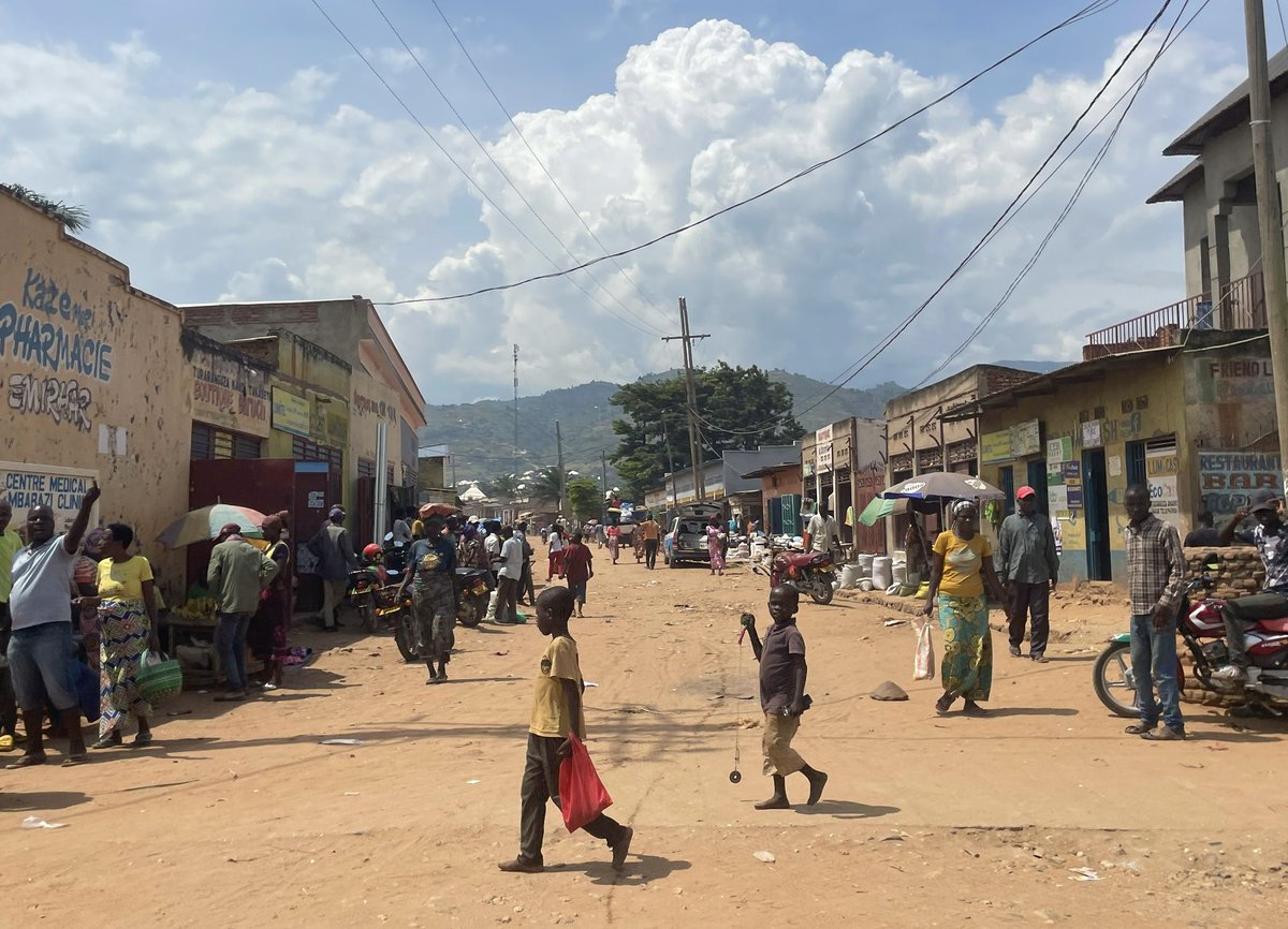 I am in Burundi. It has the same ethnic makeup as Rwanda - Tutsis and Hutus - and so has had the same ethnic tensions as Rwanda had in the past but here, now, a Hutu Government is in power. Burundi is one of the poorest countries in the world