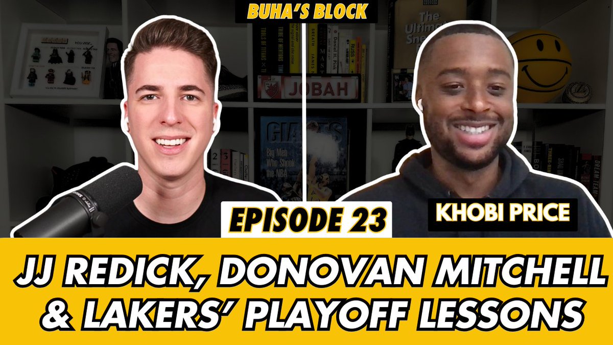 New episode of Buha's Block with @khobi_price -- Pros and cons of potentially hiring JJ Redick -- Additional coaching candidates we like -- Donovan Mitchell's potential fit as a third star -- Roster lessons for LA from these playoffs Watch here: youtube.com/watch?v=aNIvBW…