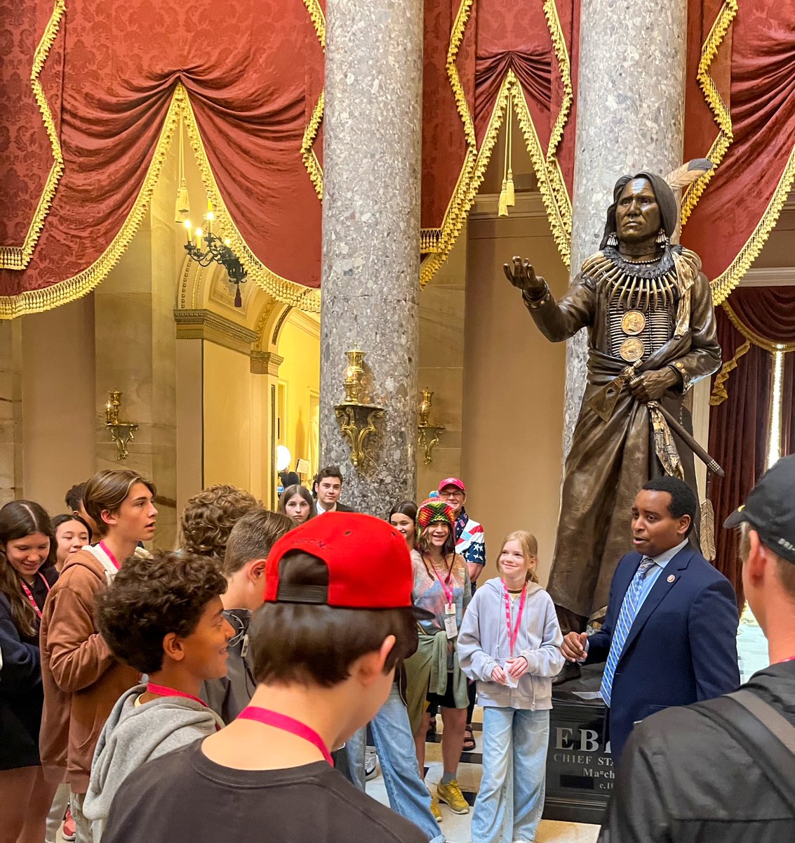 Enjoyed giving middle school students from Boulder County a tour of our nation's Capitol earlier this week — we hope you enjoyed your visit! 🇺🇸🇺🇸🇺🇸