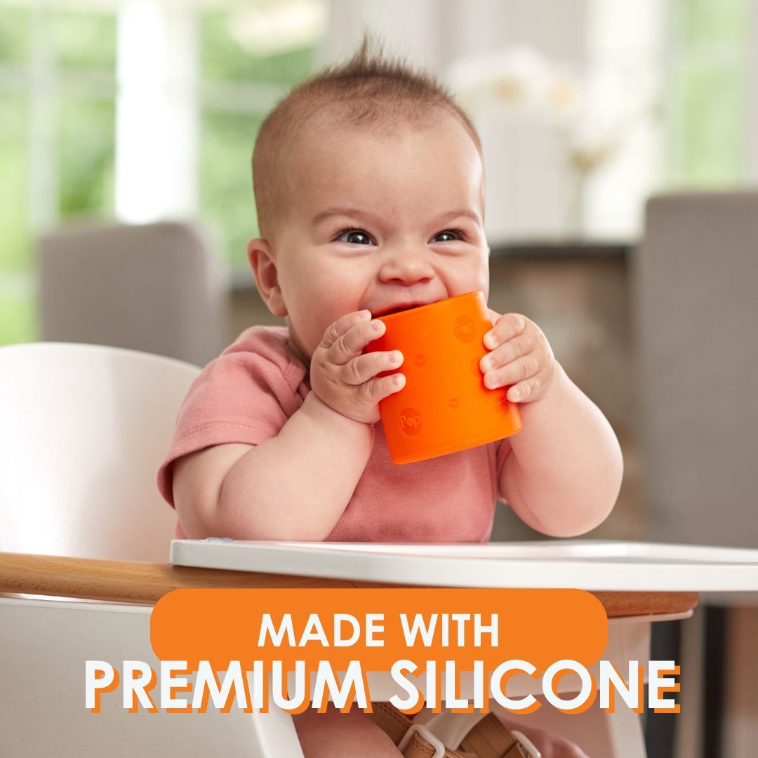 Soft on your baby's teeth, @PopYum silicone training cups are a parent's dream for easy transitions to drinking from a cup.

 #PopYum #SippyCup #BabyCup #TrainingCup #BabyCare #ToddlerCare #ChildDevelopment