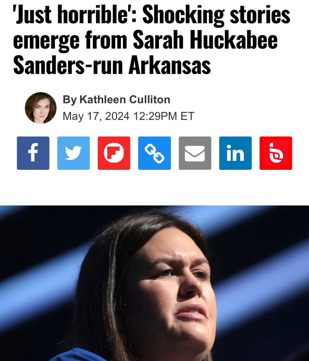 Huckafuck is a monster, y’all. 

“Jamie Andrews was fired from her job when her 6-year-old son…became one of tens of thousands of children dumped from Medicaid by Sander's administration and she had to stay home to nurse him, the report states.”