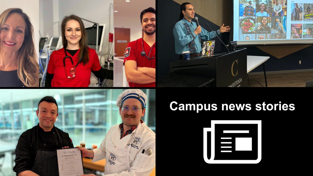 This week at Conestoga: Conestoga earns national honours at respiratory therapy conference, Conestoga hosts first Indigenous Education Symposium to inspire new approaches to teaching and more. To read our campus news stories, visit ow.ly/OMwg50RIpbo.
