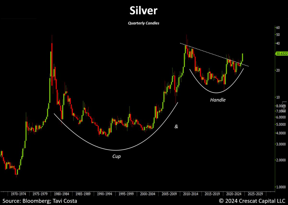 Silver officially closed above $30 for the first time in over a decade. 

Game on.