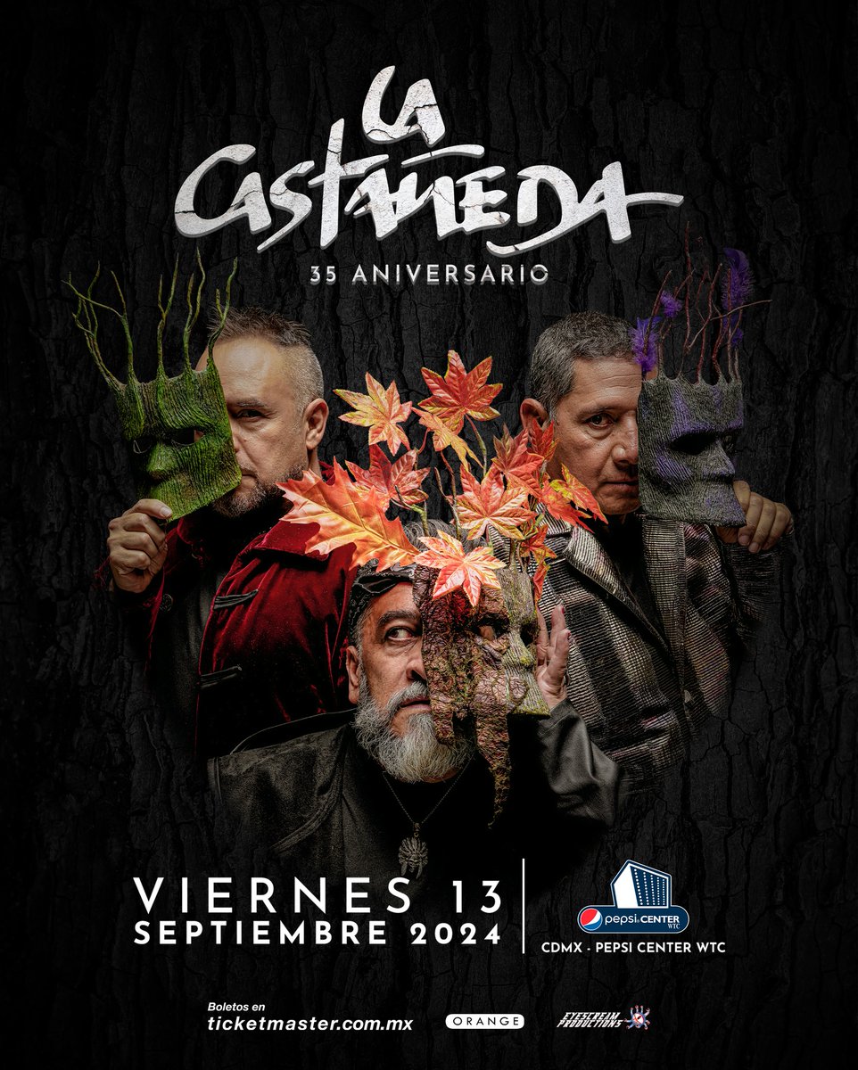 #Musica Los XXXV años de La Castañeda llegarán a un épico concierto en Pepsi Center WTC. Un recorrido musical de la agrupación mexicana con una producción de gran nivel.

Viernes 13/Septiembre. Entradas por Ticketmaster.

#Conciertos #Rock #LaCastañeda #PepsiCenterWTC #Agenda