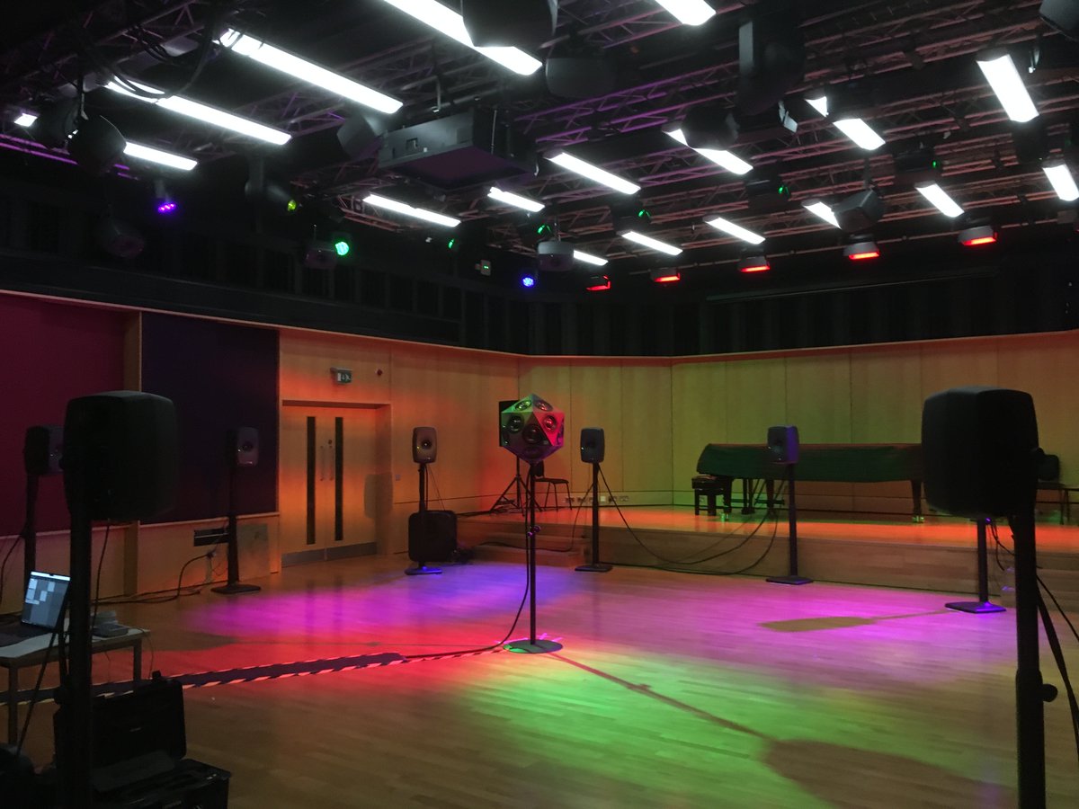 Countdown to next week's SPARC Lab Launch! After years of dreaming and months of planning, we ignite our new environment for immersive sound and movement with Natasha Barrett, Gerriet K. Sharma, and more thanks to  <a href="/SPARC_london/">SPARC</a>  @CityUniMusic <a href="/ahrcpress/">Arts and Humanities Research Council</a> city.ac.uk/news-and-event…