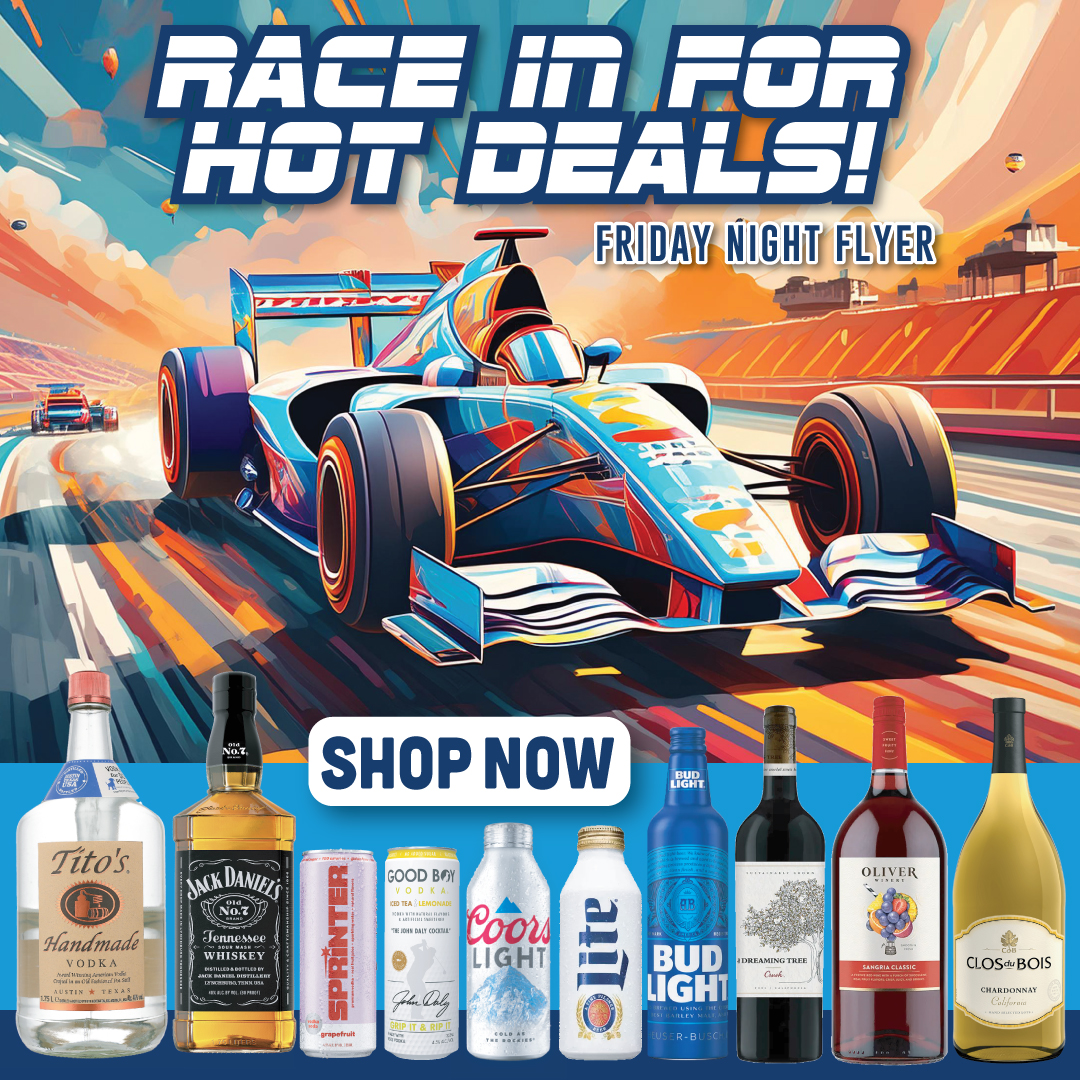 🛒🏁🏷️ Racing Season Hot Deals this weekend at Cap n' Cork! bit.ly/3SL3Nkv #weekend #deals #fortwayne #fortwayneindiana #fortwaynefoodie #save #beer #wine #cocktails #vodka #bourbon #capncork #Indy500 #race #drinks