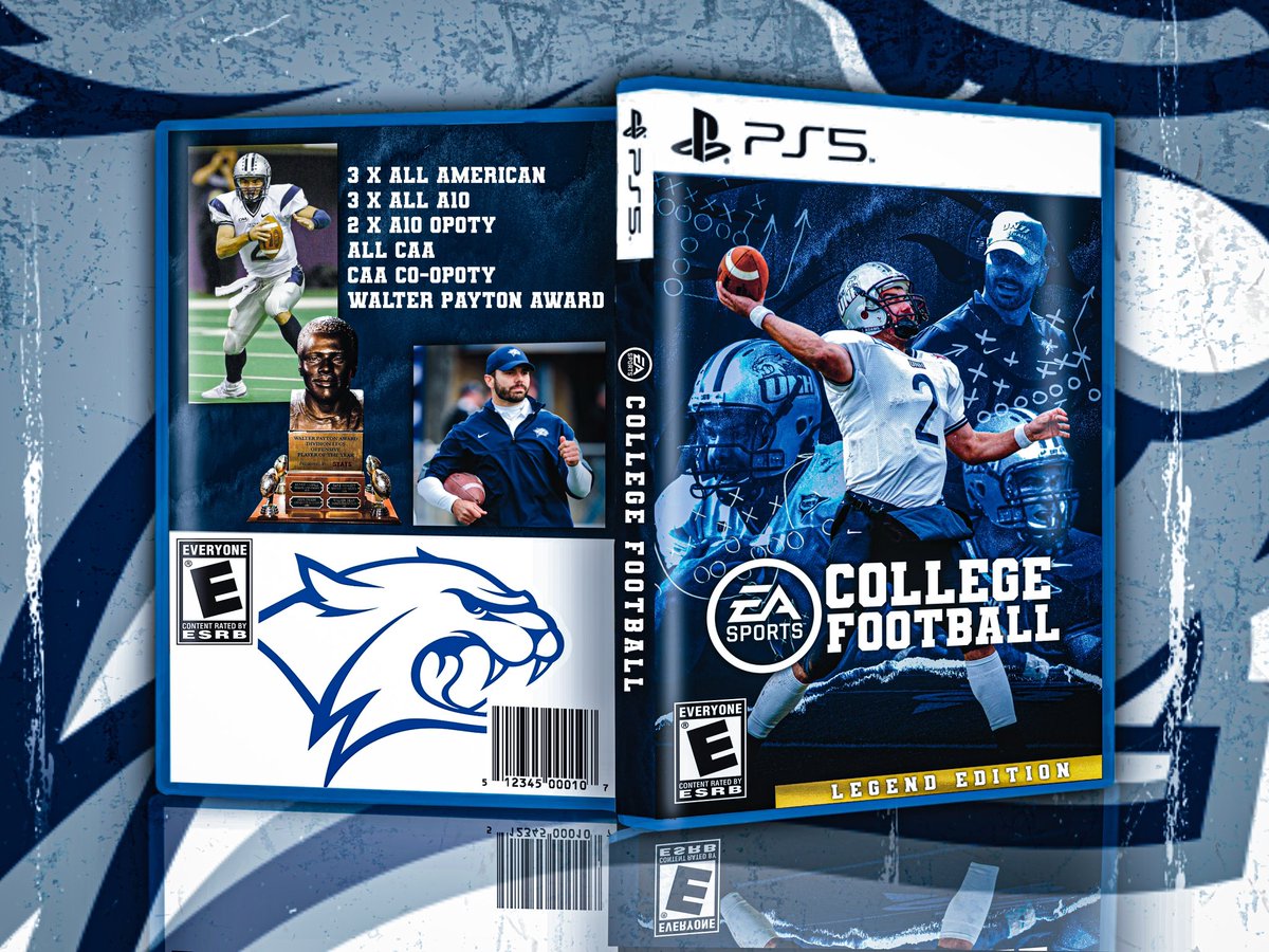 🔵⚪️ Our excitement to play college 🏈 this summer is unparalleled‼️ Who Got Next 🎮❓ @rwsantos2 finished his career 3rd on the FCS all-time career passing yardage list w/13,212 yards, and 3rd on the FCS all-time list for career TD Passes w/123 #CAT25TRONG | #BuiltEachDay