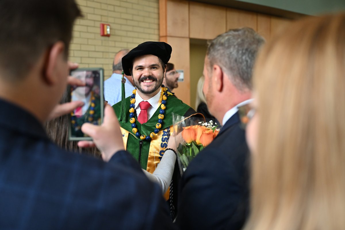 Photos of the Week: The accomplishments of the graduates in Kent State's College of Podiatric Medicine Spring Class of 2024 were recognized during Friday's commencement ceremony. #FlashesForever
