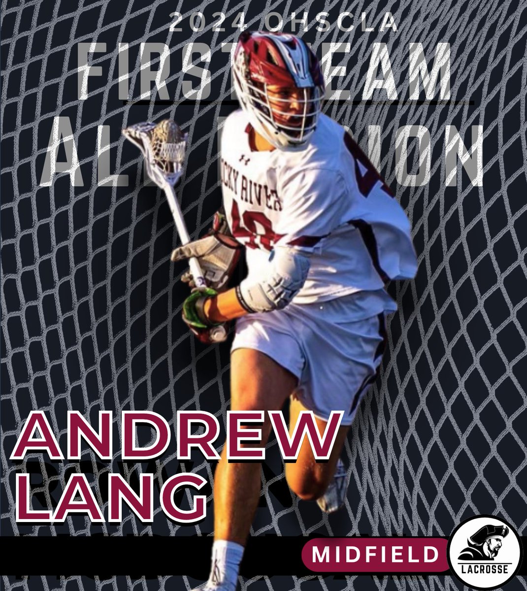 Congratulations Class of 2024 Midfielder Andrew Lang as being named First Team All Region!