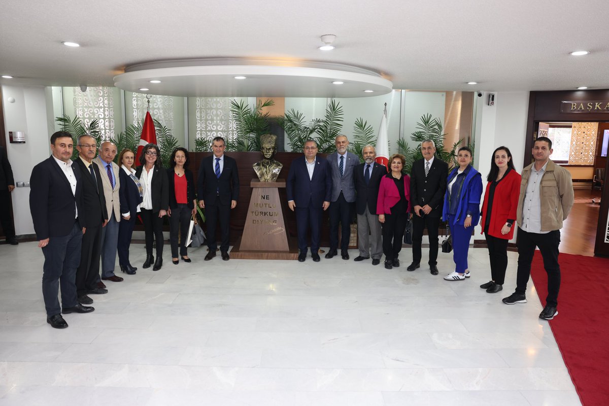 Mansur Yavaş Gönüllüleri Sayın Av. Bülent Mugan ve beraberindeki heyete nazik ziyaretleri için teşekkür ediyorum.