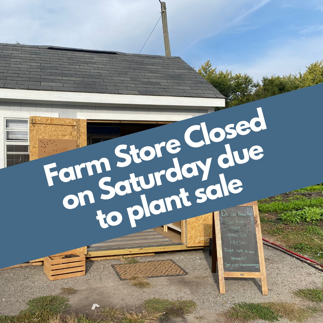 Don't fret, but our farm store will be closed Saturday due to our plant sale!

Come by 4029 Temple Ave from 11 am - 3 pm to pick up some plants!

 #FarmStore #PlantSale #LocalPlants #GardenLovers #PlantLovers