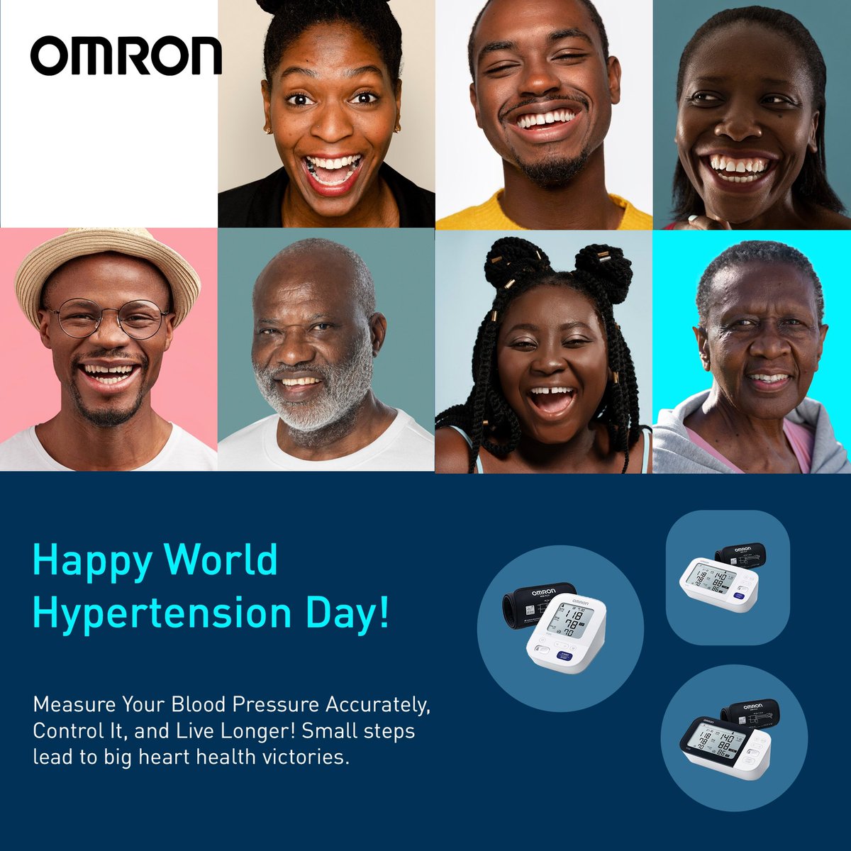 Happy World Hypertension Day! 🌍💓

At OMRON, we believe in the power of small steps leading to big heart health victories. Measure your blood pressure accurately, control it, and live longer. Let’s take charge of our health! 

#WorldHypertensionDay #OmronCaresAboutYourHealth