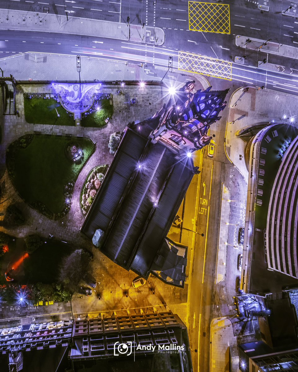Liverpool Parish Church from above 🌃 #liverpool