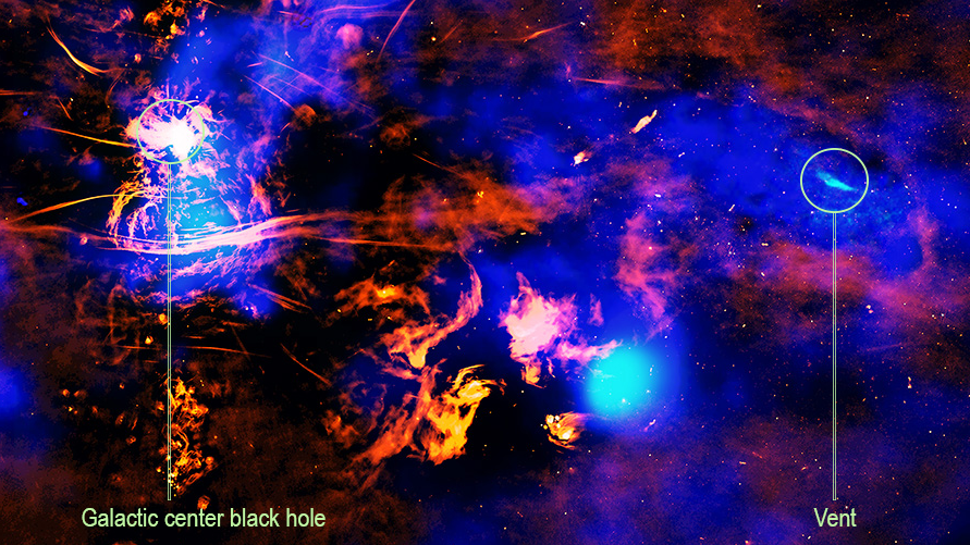 Scientists may have found the spot where our supermassive black hole “vents” dlvr.it/T72Tmp
