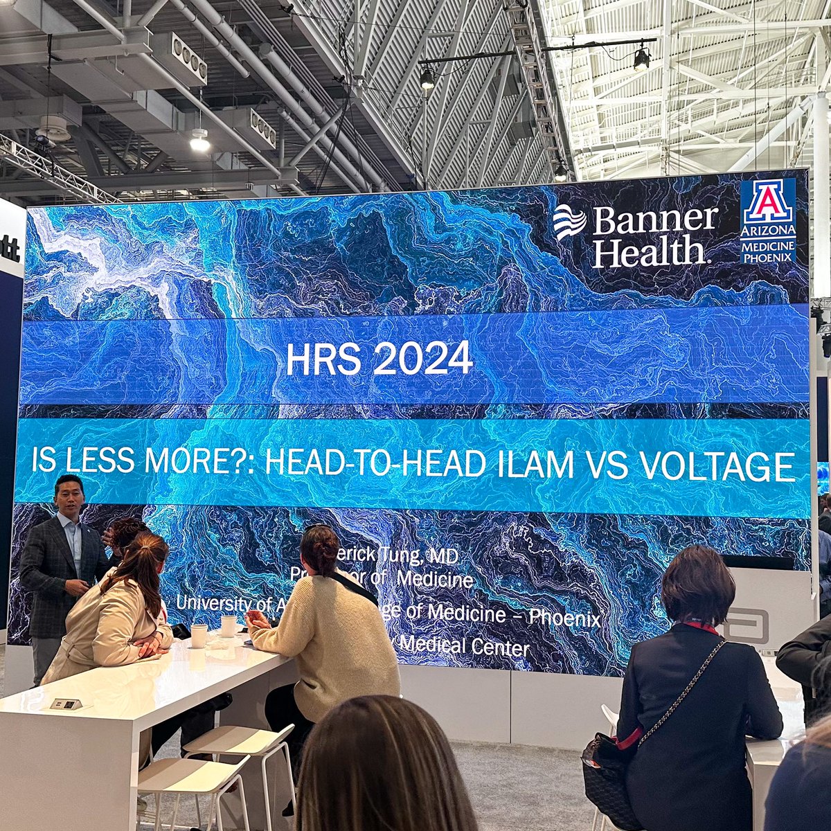 Is it a functional or structural approach to late activation mapping, the true solution for VT. Great session & looking forward to seeing the study results. Thanks for your insights @DrRoderickTung! Safety Info: cardiovascular.abbott/us/en/hcp/prod…   #AbbottProud #EPatHRS #EPeeps #VTonX