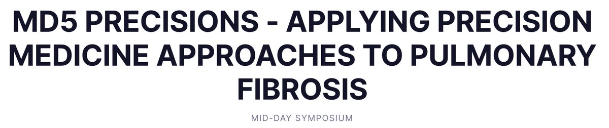 John Kim (@jskim8223) on Twitter photo For those interested in #ILD #multiomics #precisionsmedicine, come attend our midday symposium on Sun 05/19 12PM Room 24A-C. Will give overview of <a href="/nih_nhlbi/">NIH NHLBI</a> <a href="/ThreeLakes_TLF/">Three Lakes Foundation</a> <a href="/PFFORG/">Pulmonary Fibrosis Foundation</a> PRECISIONS program and how to get involved
#ATS2024 For those interested in #ILD #multiomics #precisionsmedicine, come attend our midday symposium on Sun 05/19 12PM Room 24A-C. Will give overview of <a href="/nih_nhlbi/">NIH NHLBI</a> <a href="/ThreeLakes_TLF/">Three Lakes Foundation</a> <a href="/PFFORG/">Pulmonary Fibrosis Foundation</a> PRECISIONS program and how to get involved
#ATS2024