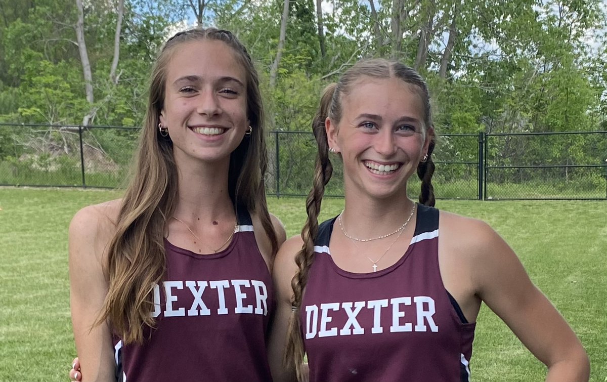 Debbie McCoy and Raiden Kipfmiller are State Qualifiers in the pole vault!! #DexterTrackArmy