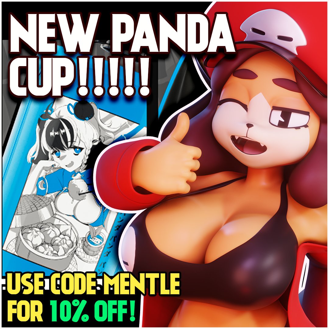 PANDA GIRL WAIFU CUP AND MERCH SALE!!!: gamersupps.gg/Mentle USE CODE 'MENTLE' FOR 10% OFF YOUR ORDER!!!