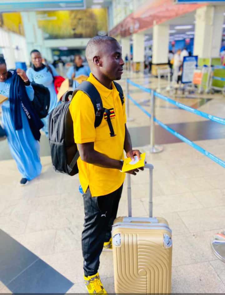 All the best to our forward Asiimwe John and Bukedea Comprehensive School traveling to Dalian, China to represent Uganda at the @ISFsports football World Cup Go make us proud, son 👏