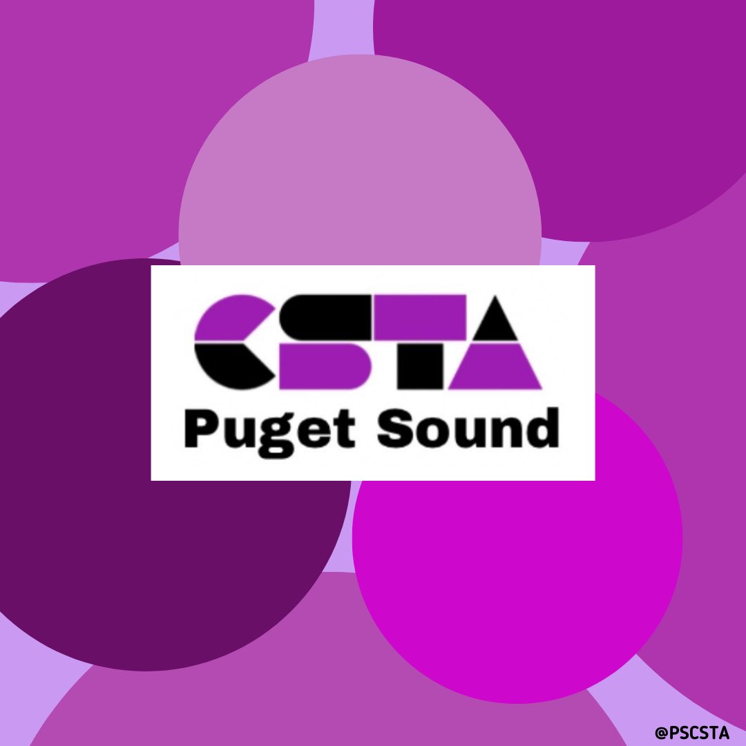 Wednesday June 5th from 7:00-8:00pm is our next quarterly open board zoom meeting! Are you registered yet?

Registration can be done using the link below: 
pugetsound.csteachers.org/Events/pscsta-…

#pscsta #csta #wa #pugetsound #teach #teachwa #cs #teachcs #computerscienceteacher #computerscience