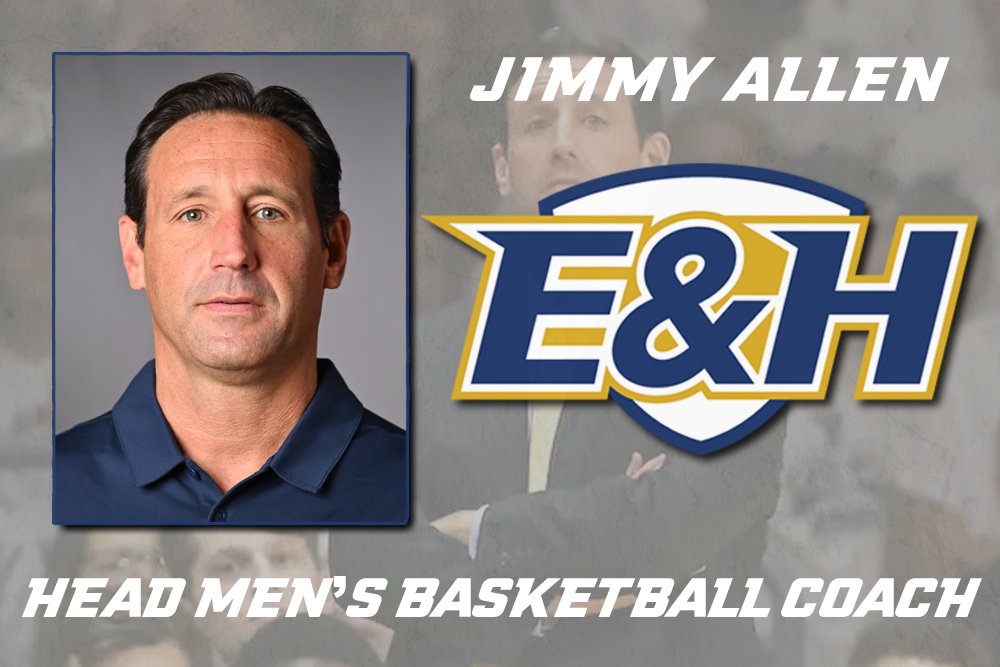 Emory &amp; Henry Names Jimmy Allen <a href="/CoachJimmyAllen/">Jimmy Allen</a> Next Head Men’s Basketball Coach <a href="/EmoryHenry_MBB/">Emory & Henry Basketball</a> 
gowasps.com/x/talv3 
#GoWasps #BlueCollarGoldStandard #WelcomeHome