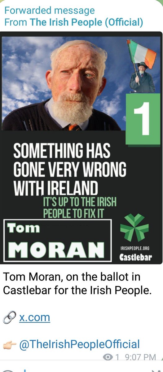 I'd give my vote to this man in a heart beat. Up the Irish!!!!