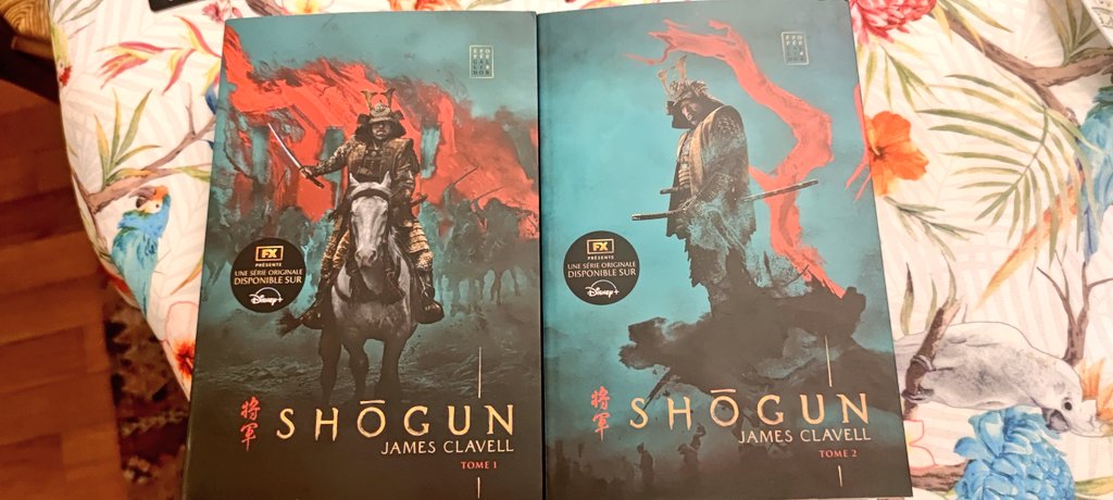 Cadeau d'anniversaire 😊❤️ 🥳 #BirthdayGift #Shōgun #JamesClavell