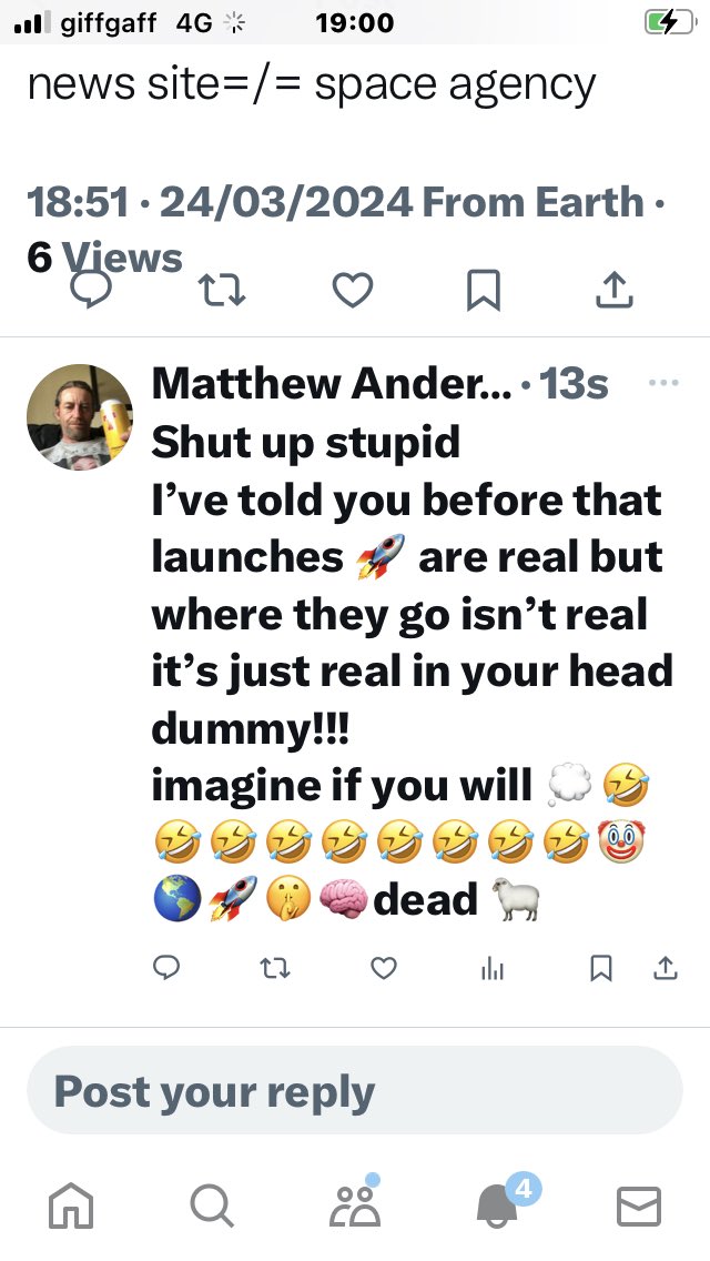 Matthew24906171's tweet photo. Search 🔍 for keywords on my page 📄 for more info ℹ️ wakeup people we’ve been sold a dummy #flatearth
I’m not #BLIND but perhaps you are??
#Love you 😘#world 🗺️
#Lawof1 🫶 #lookup #lightcodes for #dnaupgrades #geoengineering #ascention is #reality #space =🤡🌎#FAKENEWS #Ai https://t.co/UwWtouKLB1