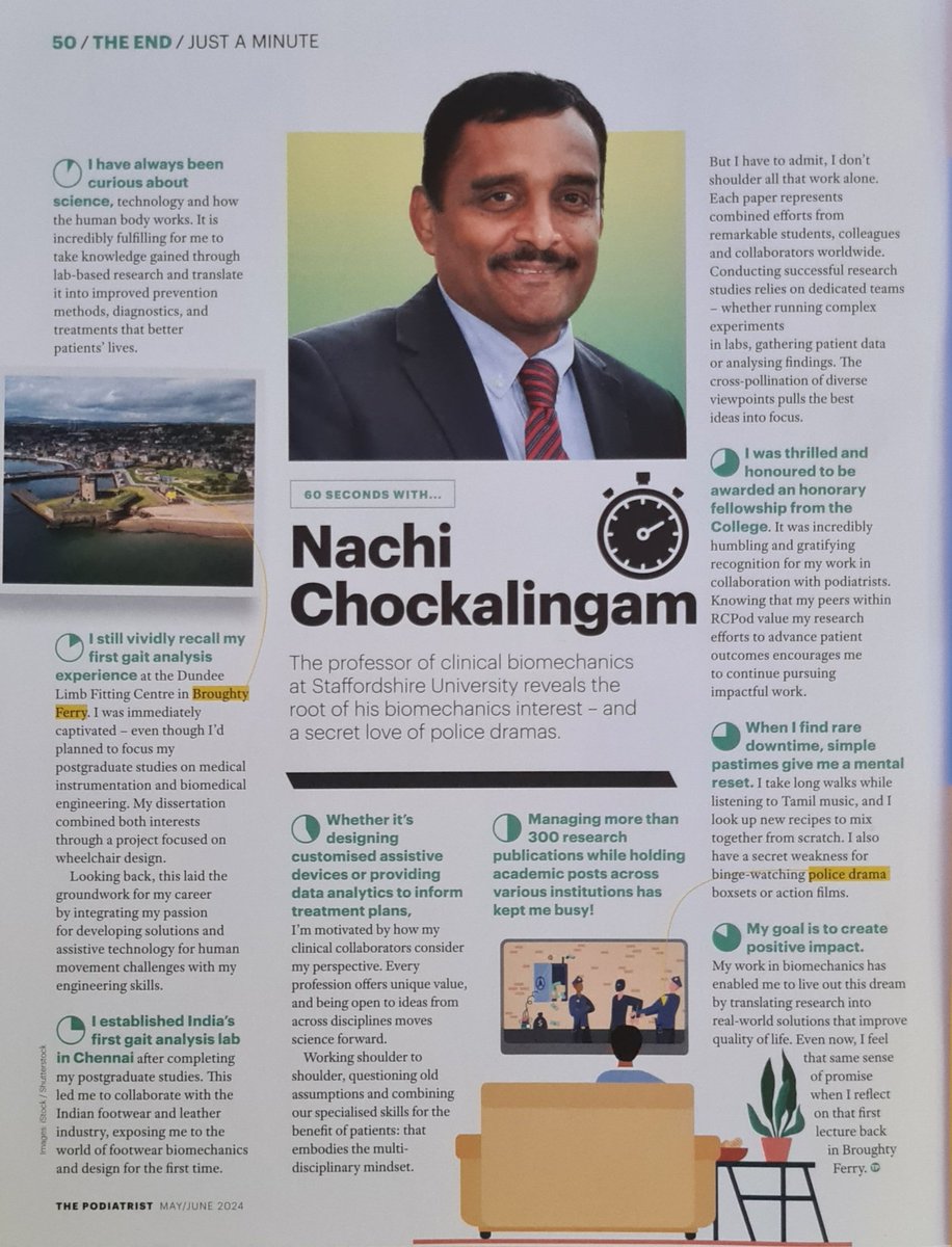 StaffsBiomechanics (@staffsbiomech) on Twitter photo Now @nachic's secret is out—he's a huge fan of police dramas! In the 60 Seconds With... interview published <a href="/ThePodiatristUK/">The Podiatrist</a>, he reveals how his biomechanics passion began and his secret love for cop shows. 🚔📺 Now @nachic's secret is out—he's a huge fan of police dramas! In the 60 Seconds With... interview published <a href="/ThePodiatristUK/">The Podiatrist</a>, he reveals how his biomechanics passion began and his secret love for cop shows. 🚔📺