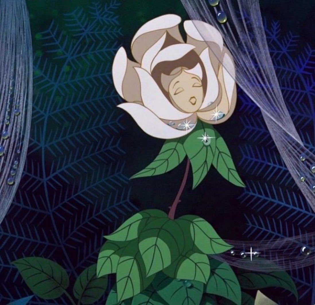 i tweet for girls who were obsessed with this flower in the alice in wonderland movie as children