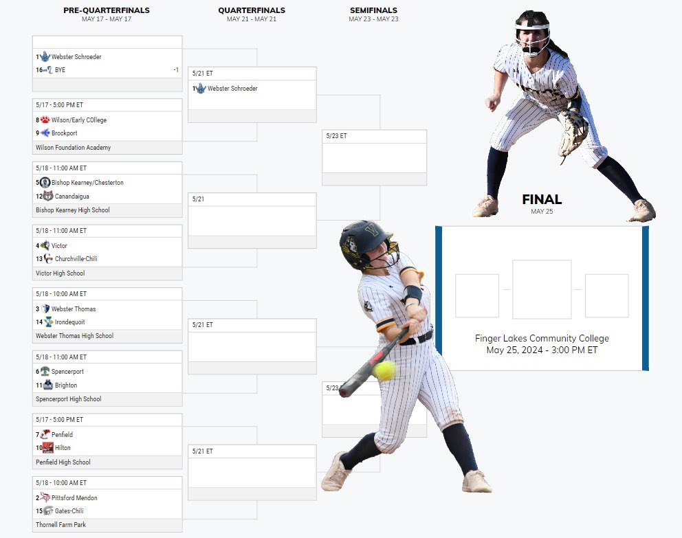 We are READY for sectionals kicking off tomorrow at 11 against Churchville Chili on Field 19.   Come out and cheer us on!!