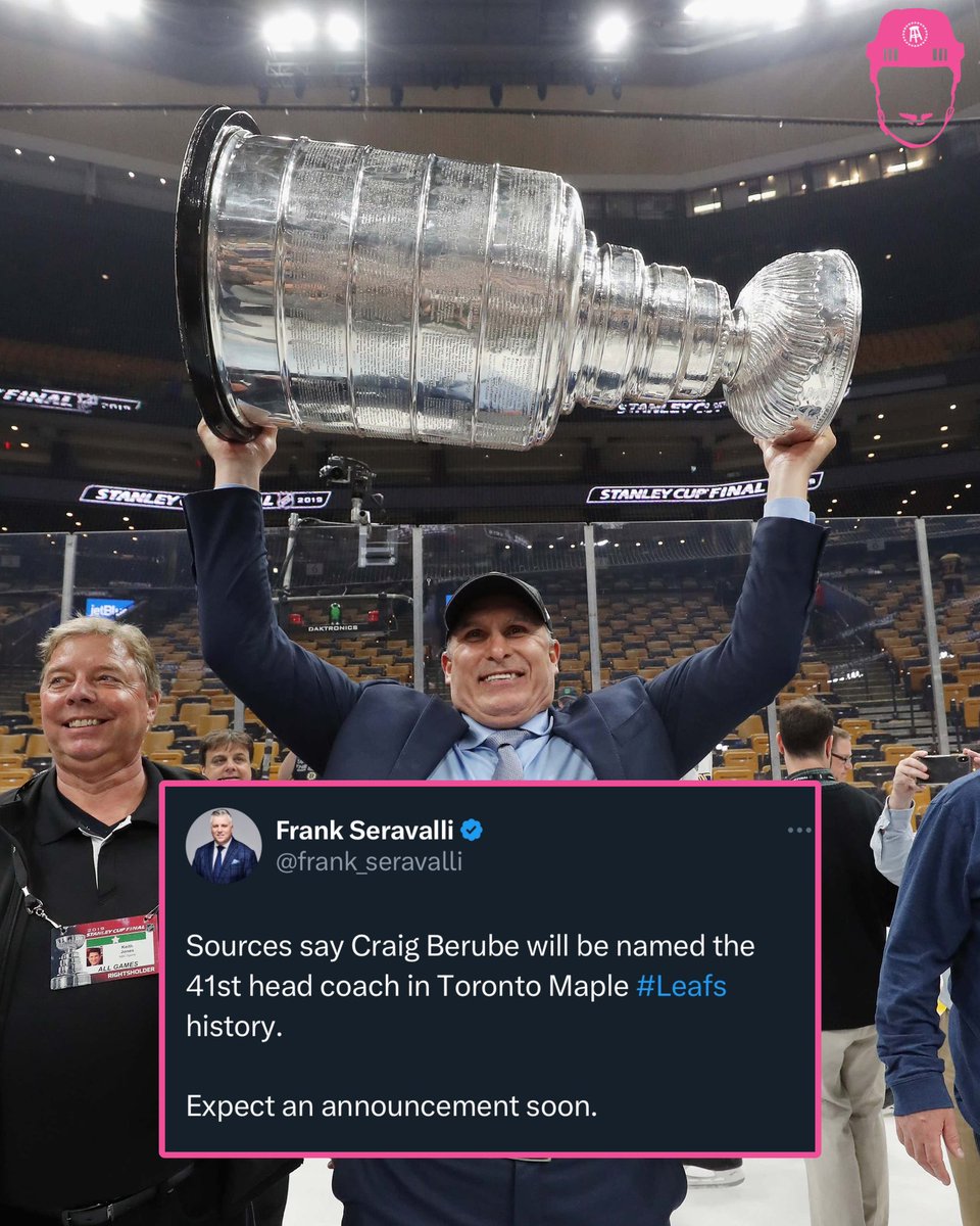 🚨 CRAIG BERUBE IS THE NEXT COACH OF THE TORONTO MAPLE LEAFS 🚨