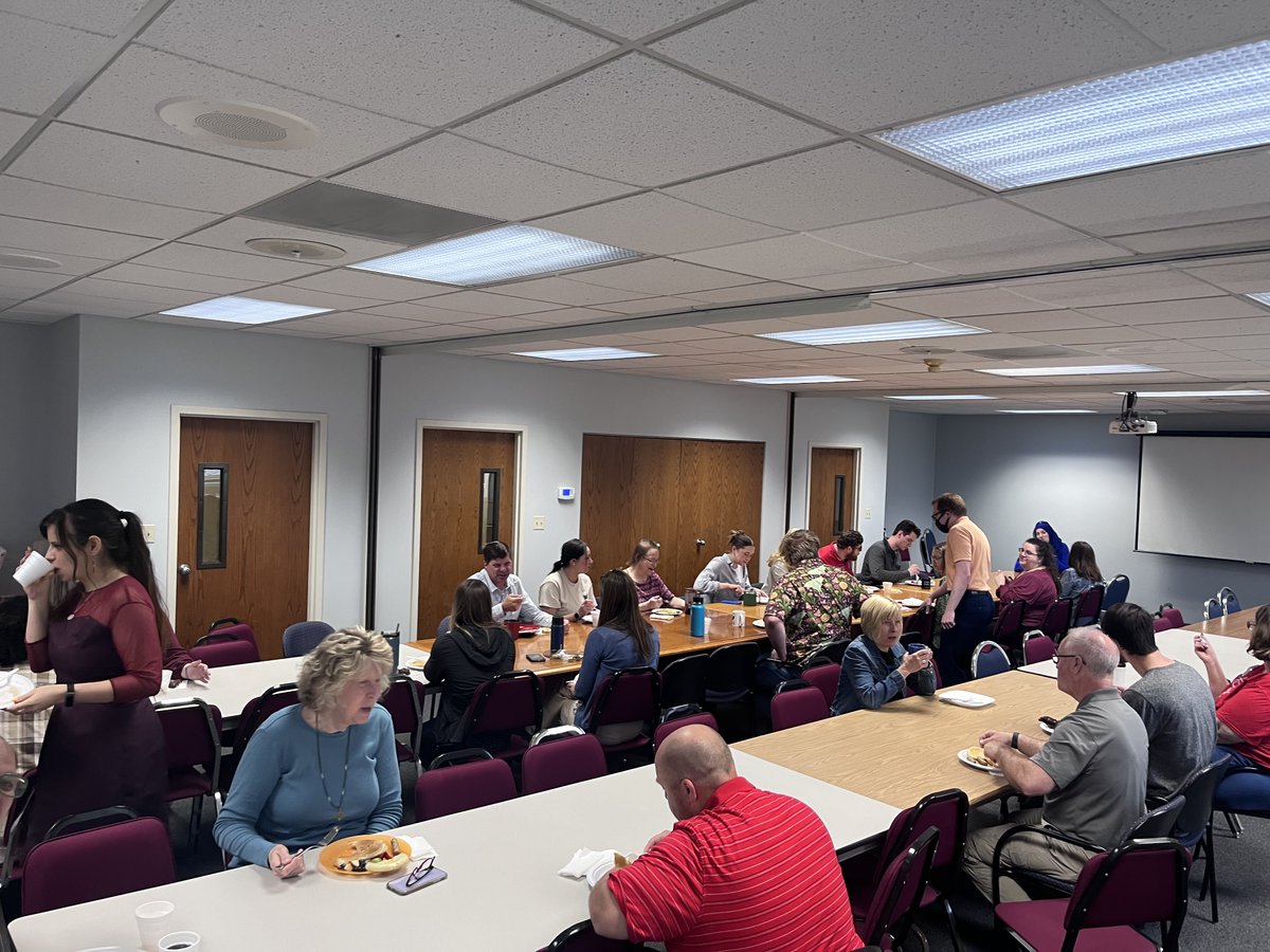 Who doesn't love pancakes? 🥞 While it might not be #PublicServiceRecognitionWeek anymore, we still appreciate our team every day. How better to show that - than with a #pancakebreakfast at our Northwest District Office? #OhioTheHeartOfItAll #NumNum