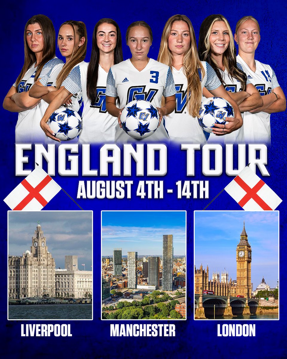 England Tour on the clock ⏰ 

We are excited for our upcoming trip to England this summer with stops in Liverpool, Manchester, and London 

#AnchorUp