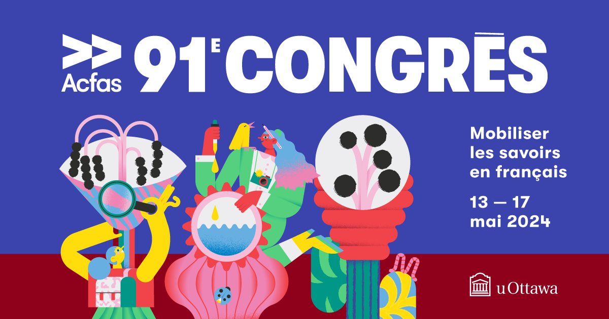 Acfas santé (@acfassante) on Twitter photo Merci d'avoir participé au 91e congrès de l'<a href="/_Acfas/">Acfas</a> et merci de nous avoir suivis sur ce compte #santé ! Une semaine très riche en colloques et en discussions scientifiques 🧠🩺 #Acfas2024
Merci à <a href="/uOttawa/">Université d'Ottawa | University of Ottawa</a> et à tous nos partenaires ! Rendez-vous l'année prochaine à l'<a href="/etsmtl/">École de technologie supérieure</a> ! Merci d'avoir participé au 91e congrès de l'<a href="/_Acfas/">Acfas</a> et merci de nous avoir suivis sur ce compte #santé ! Une semaine très riche en colloques et en discussions scientifiques 🧠🩺 #Acfas2024
Merci à <a href="/uOttawa/">Université d'Ottawa | University of Ottawa</a> et à tous nos partenaires ! Rendez-vous l'année prochaine à l'<a href="/etsmtl/">École de technologie supérieure</a> !