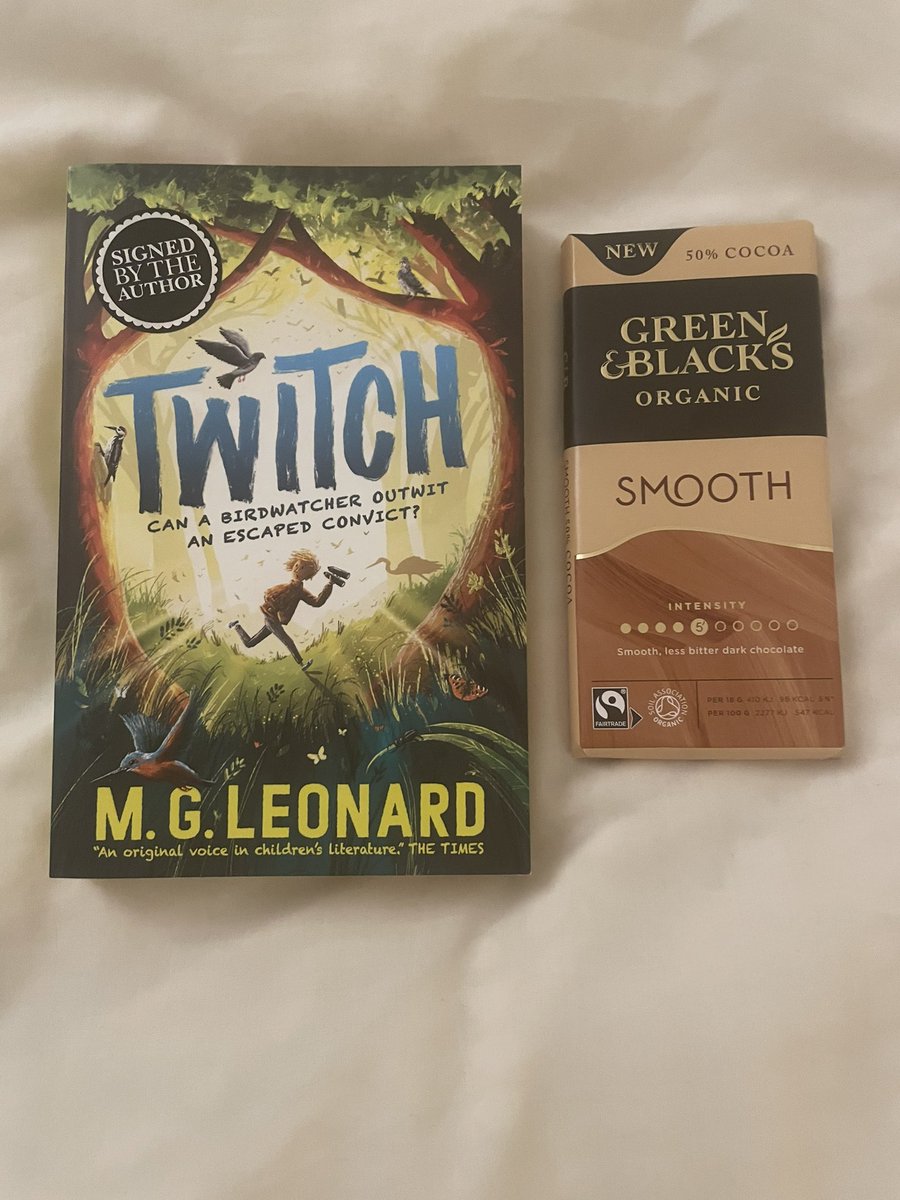 New #giveaway for a signed #book TWITCH by M. G. Leonard and a bar of chocolate. 

🦜 RT/Follow/TAG 
🕊️ Ends 24. 5. 2024. UK Only. 
#competition #bookgiveaway #edutwitter #win #comp #bookaddict #writingcommmunity #FridayMotivation