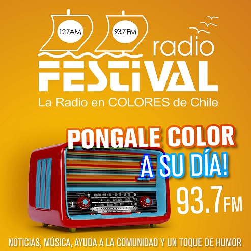 Las tardes junto a #RadioFestival son lo máximo! AL AIRE #ErnestoCollao y #JovenLalo ¿Saludos? Aquí 👇👇👇 📲Nuevo #FestiWasap +569 5372 9325 🔵X / Instagram/ TikTok @radio_festival 📻🎙 127AM/ 93.7 FM / radiofestival.cl
