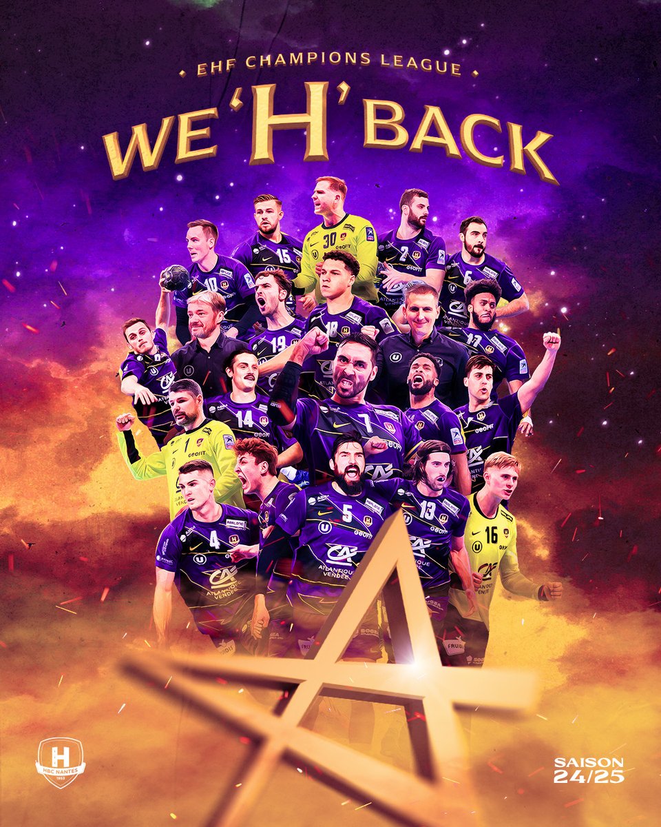 🔐 2ème place verrouillée.
Bravo aux joueurs et au staff !

See you next year <a href="/ehfcl/">EHF Champions League</a> ! 🫡