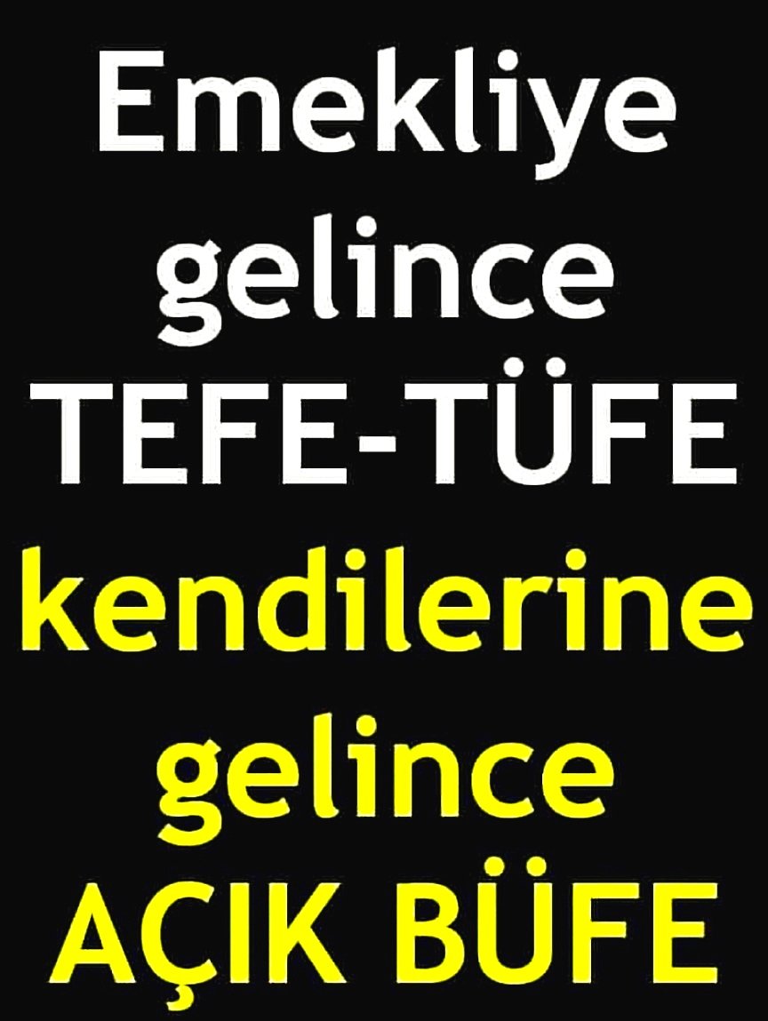 Herşeye ama Herşeye bütçe ve kaynak geliştirildi bir tek Emeklilere kaynak ve bütçe yok. #EmekliNetErkenSeçim şart....