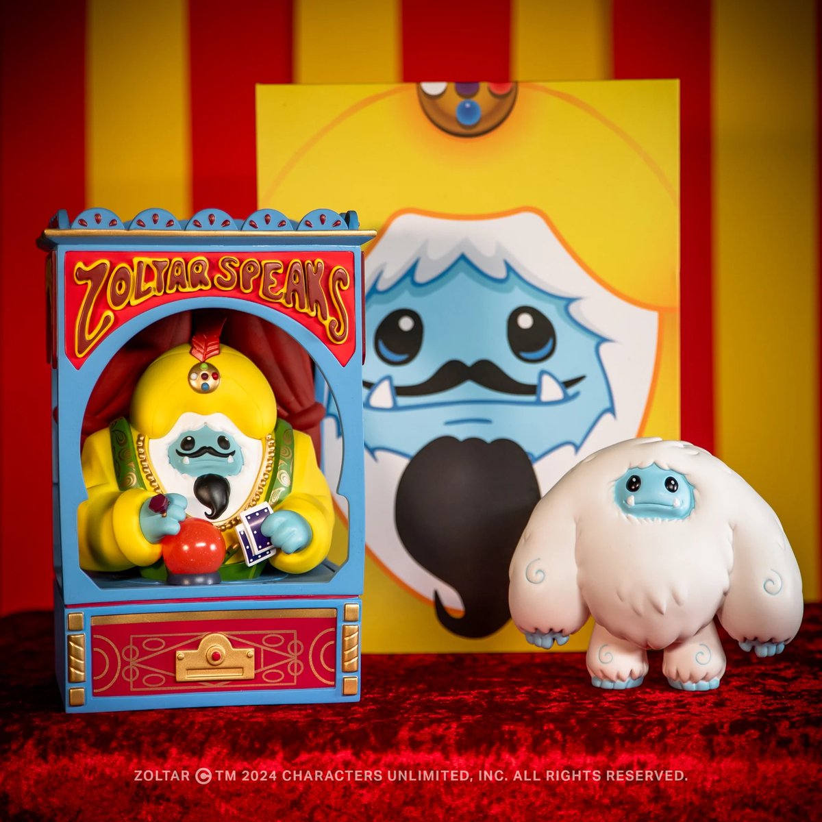 Available Now: Limited Edition Zoltar Chomp Officially Licensed Vinyl Figure. Limited Edition 500 pieces.

Link: abominabletoys.com/collections/fr…