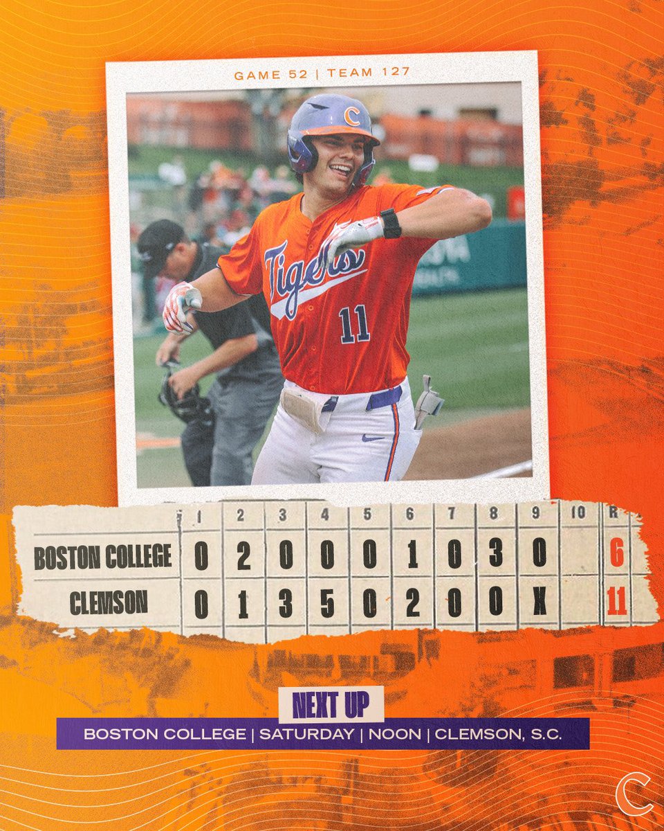 TIGERS WIN!🔥 #Clemson clinches the Atlantic Division‼️ STORY ➡️ bit.ly/4arqi5B