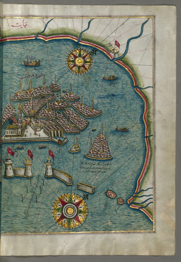 Piri Reis'in Muhteşem Eseri: Kitab-ı Bahriye🌿

Osmanlı denizciliğinin ünlü ismi Piri Reis döneminin sayılı harita bilginlerindendi.

Dünya haritasının yanı sıra müellifi olduğu Bahriye Kitabı Osmanlı ve Dünya denizcilik tarihinin en değerli eserleri arasında yer alıyor. ++