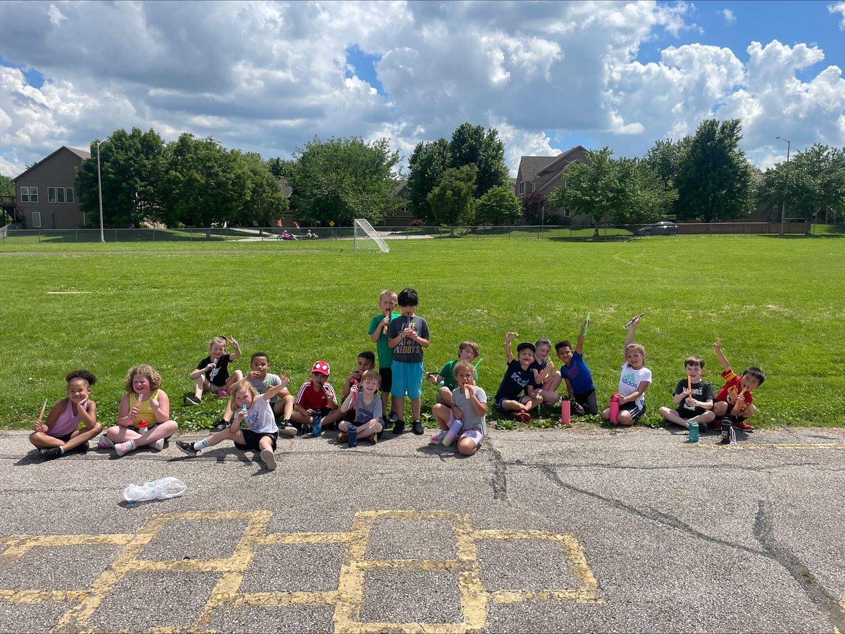 WoW!!! We lucked out for our field day today!!! It was beautiful and HOT! #opsforwardtogether