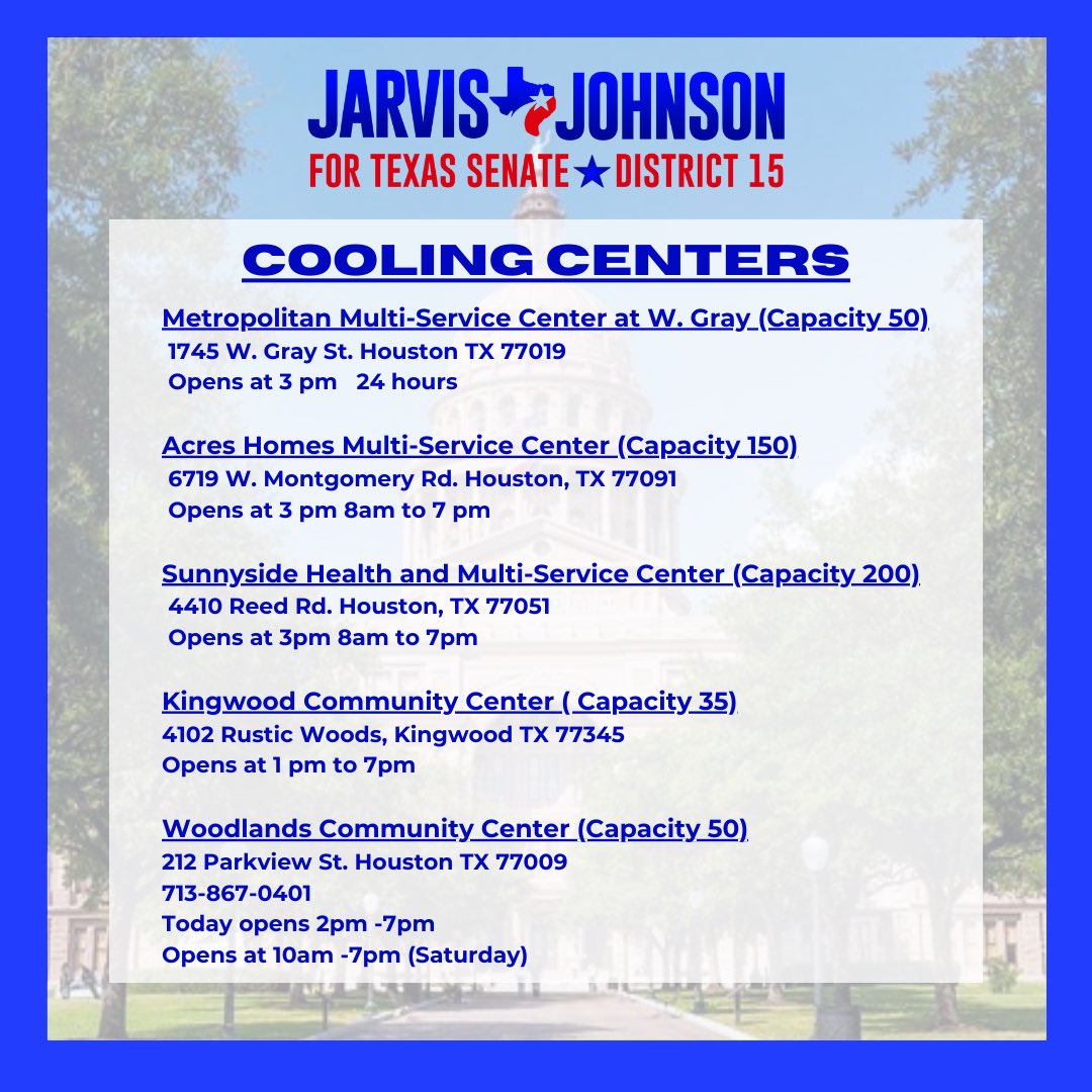 Cooling Stations for those in need! #HoustonStrong