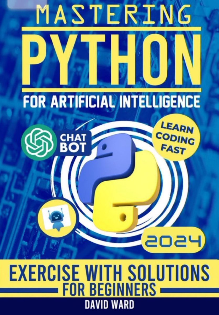 'Mastering #Python — Learn the Essential #Coding Skills to Build #AI Applications' at amzn.to/3QDNTd4 
————
#DataScience #ComputationalScience #DataScientists #MachineLearning