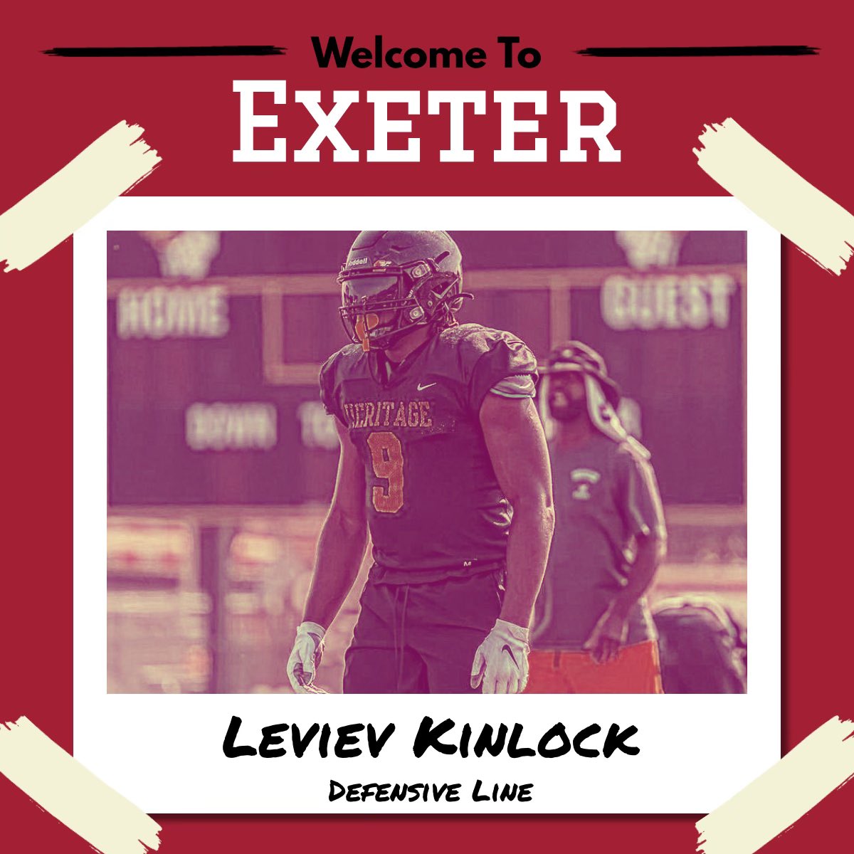 Extremely excited to announce that I will be reclassifying to the recruiting class of 2025 and attending Phillips Exeter Academy for a post-grad year! Thank you to @CoachV1781, @D2Dperformance, @PORTERSPLACE, and everyone who has helped me along the way. @PEAFootball